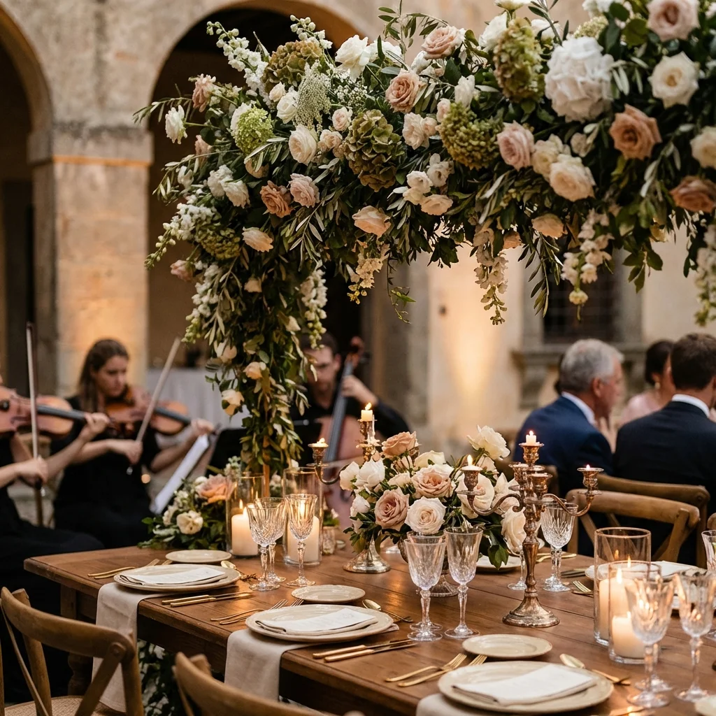 how much does a wedding in italy cost floral lighting music