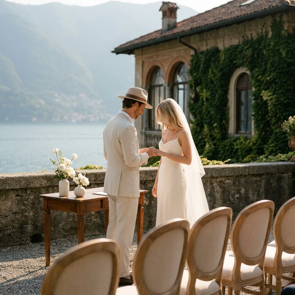 how to get married in italy as a foreigner Lake Como civil ceremony