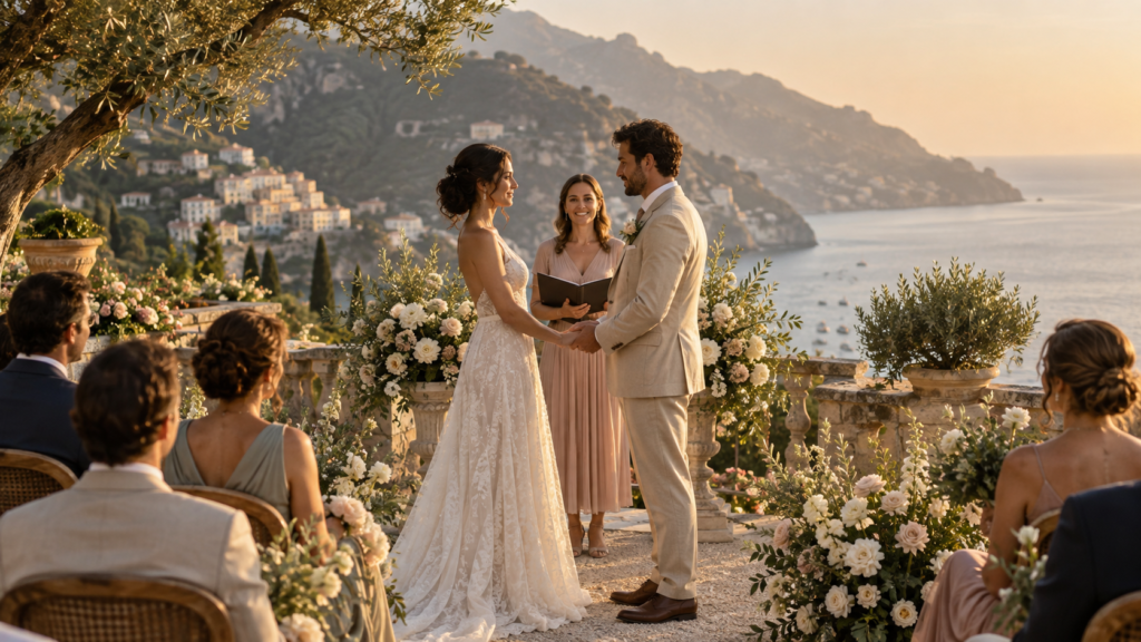 humanist wedding in Italy