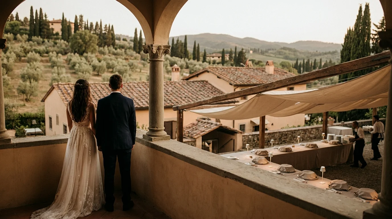 planning a wedding in tuscany