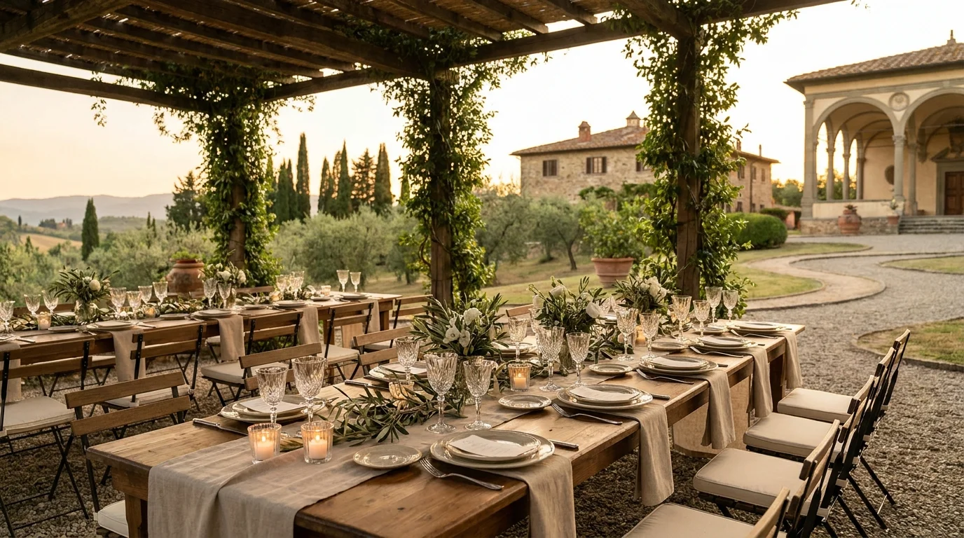 planning a wedding in tuscany