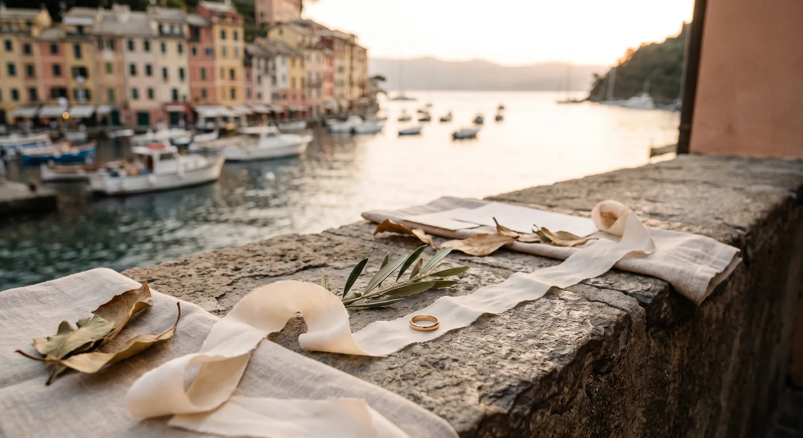 best wedding planners in italy curating Portofino photo details