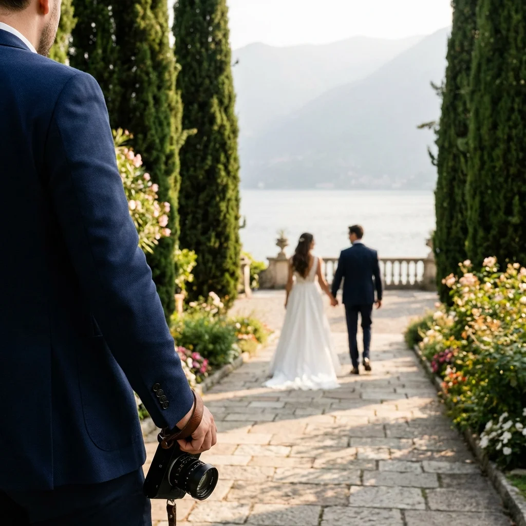 Lake Como proposal photographer — Discretion, perfected in plain sight