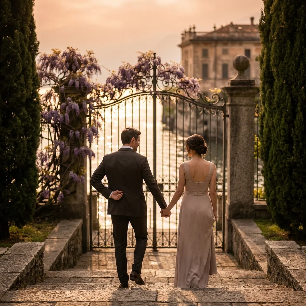 Lake Como proposal — The calm before forever