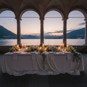 Wedding dinner at Monastero Pax, Lake Como – monastero pax wedding como – Kiss Me Italy