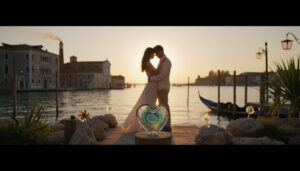 The Murano Glass Heart Proposal — Venice
