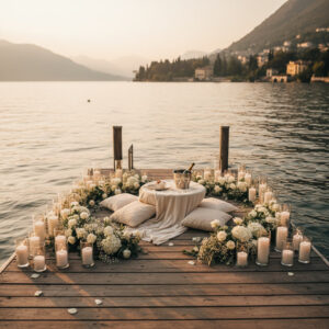 Proposal on a small private dock on Lake Como – private dock proposal como – Kiss Me Italy