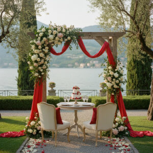 The Private Lakeside Vows — Seven Park, Lake Como