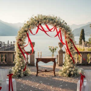 Elopement ceremony in the monumental garden of Villa Bettoni, Lake Garda – villa bettoni elopement garda – Kiss Me Italy