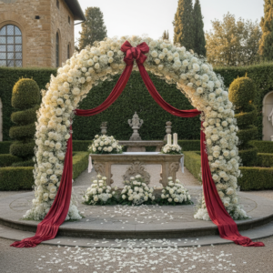 Elopement ceremony in the gardens of Villa Gamberaia, Florence – villa gamberaia elopement toscana – Kiss Me Italy