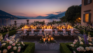 The Moonlit Lake Romance — Villa Pessina, Lake Como