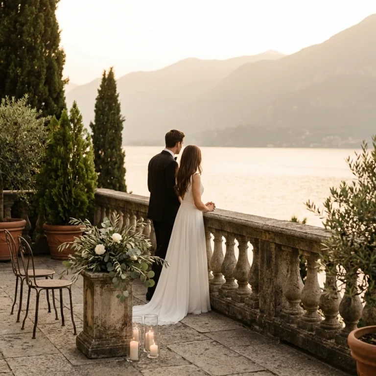 Vow renewal Lake Garda Italy