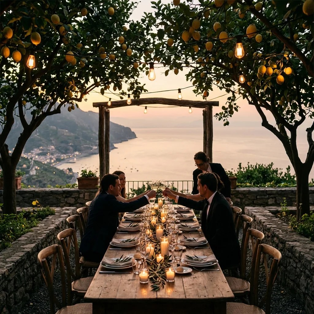 wedding venues amalfi coast italy secluded lemon-grove estate