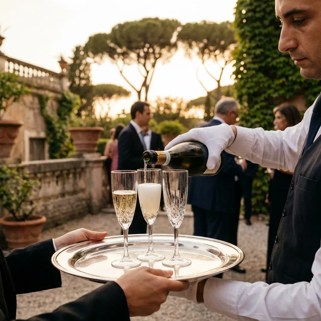 wedding venues rome italy refined garden aperitivo