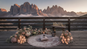 The Mountain Hut Proposal — Baita Resch, Dolomites