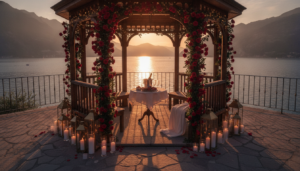 The Lake-View Gazebo Proposal — Casa degli Spiriti, Lake Garda