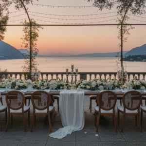 Wedding reception in the garden of Casa degli Spiriti, Lake Garda – casa degli spiriti wedding 40 guests – Kiss Me Italy