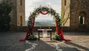 The Castle Courtyard Elopement — Castello di Bibbione, Tuscany