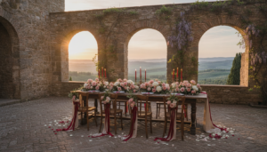 The Castle Vow Renewal — Castello di Bibbione, Tuscany