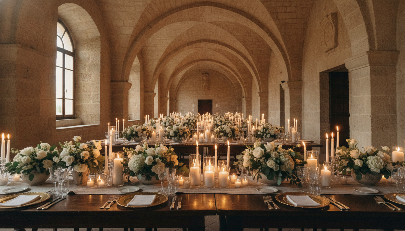 Welcome dinner table at Castello di Celsa, Siena – castello di celsa wedding 22 guests – Kiss Me Italy