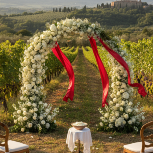 Elopement ceremony among the vineyards of Fattoria di Corsignano, Siena – fattoria di corsignano elopement siena – Kiss Me Italy