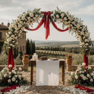 Elopement ceremony at Villa Poggiano, Montepulciano – villa poggiano elopement montepulciano – Kiss Me Italy